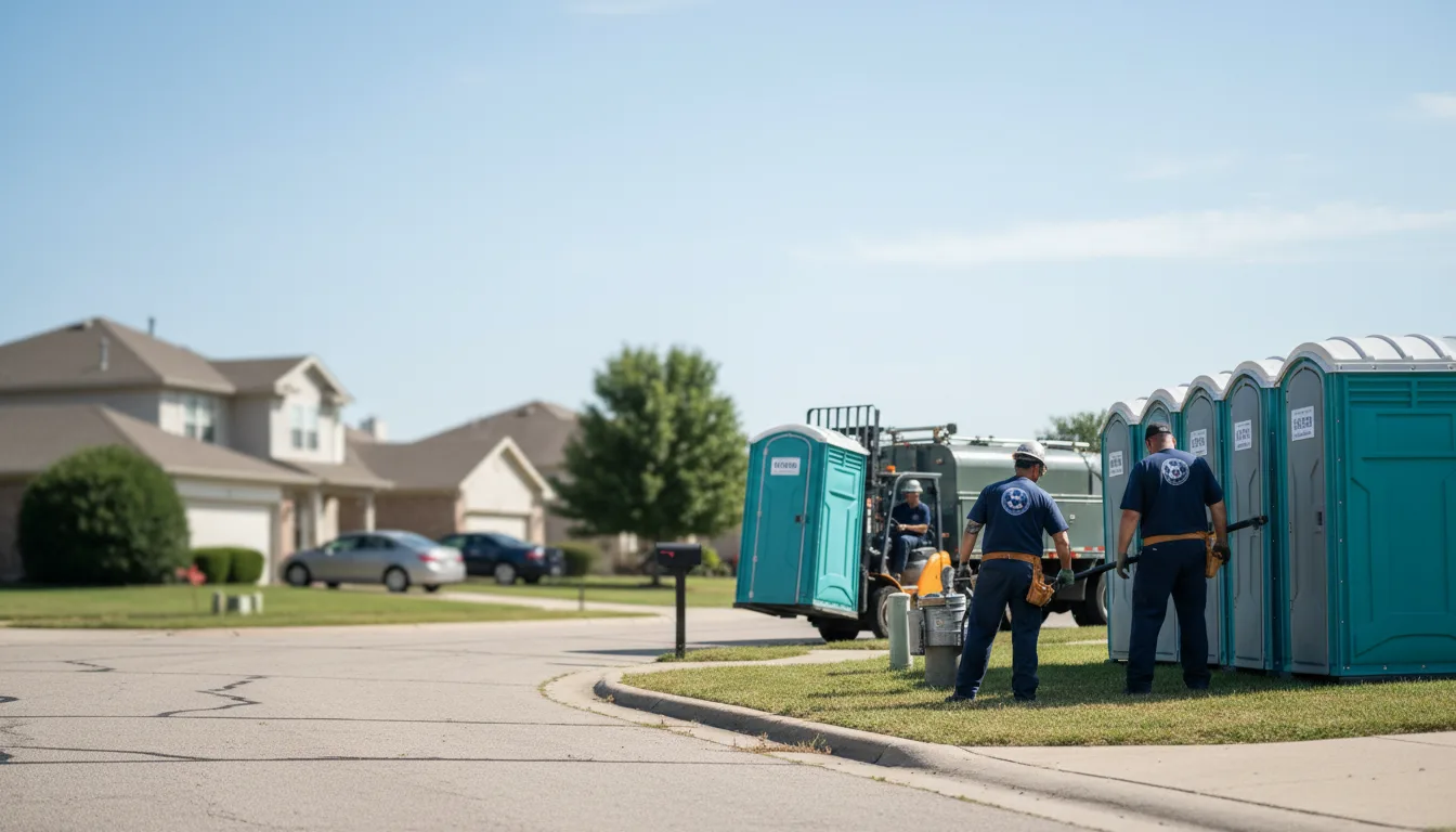Porta Potty Rental in Andover, OH near me